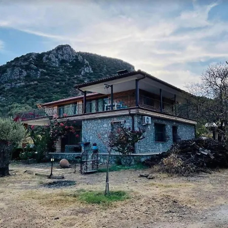 Cozy House With Sea View Balcony And Terrace Close To Datca Daire Palamutbükü